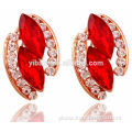 New Cheap Jewelry Lovely Created Crystal Gemstone Brand Stud Earrings for Women